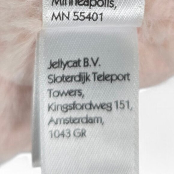 Jellycat Blossom Bashful Bunny Plush Small Pink Floral Ears Stuffed Animal - Picture 12 of 16